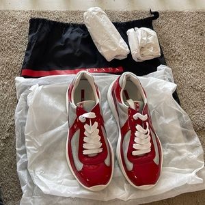 Prada Americas Cup Sneakers Size 5.5 (US 6.5)
